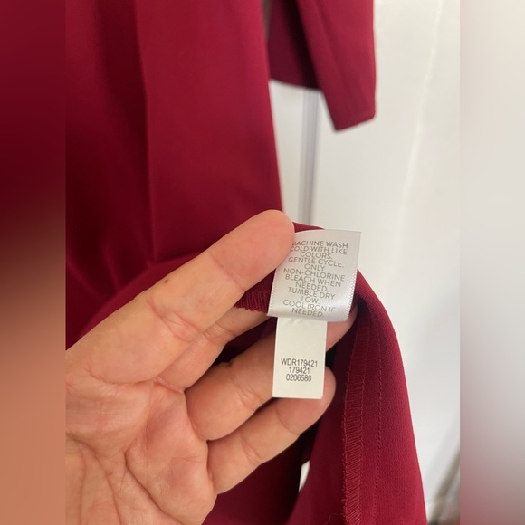 J Jill x Christian Siriano Ruby Red Sheath Dress 8 - Picture 8 of 9